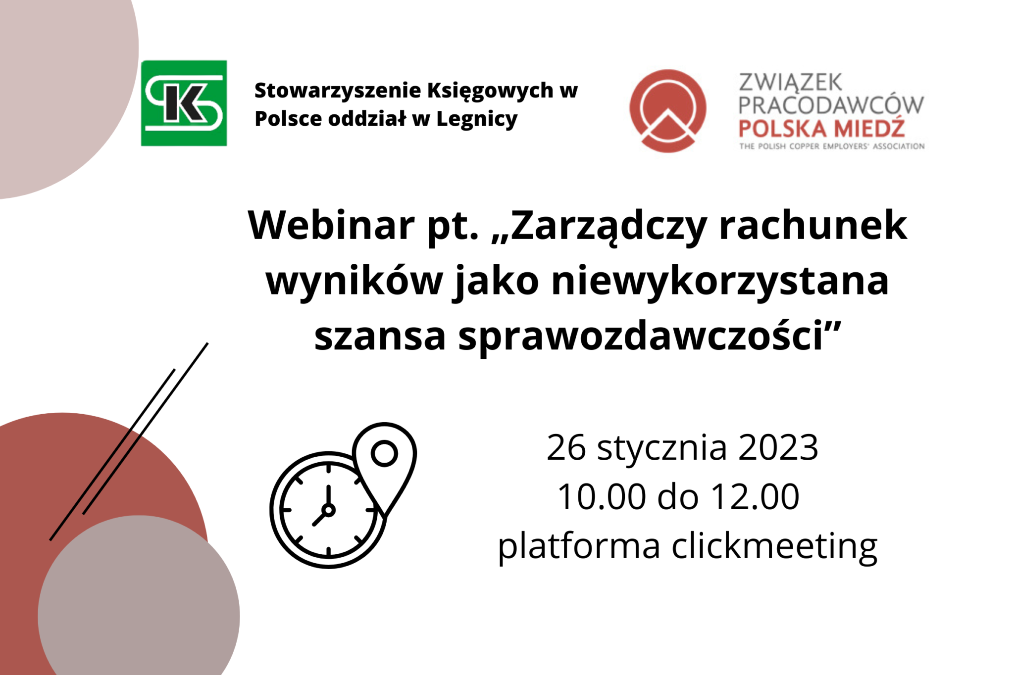 Związek Pracodawców Polska MiedŹ Webinar Pt „zarządczy Rachunek Wyników Jako 7120