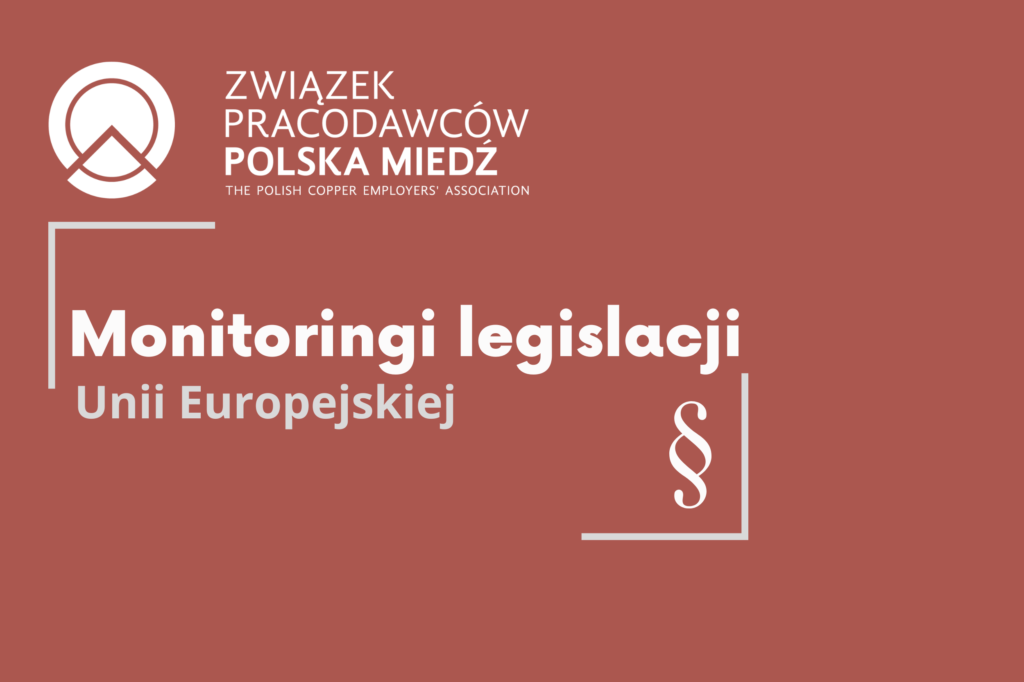 Monitoring Legislacji Europejskiej 15 marca 2024 r.