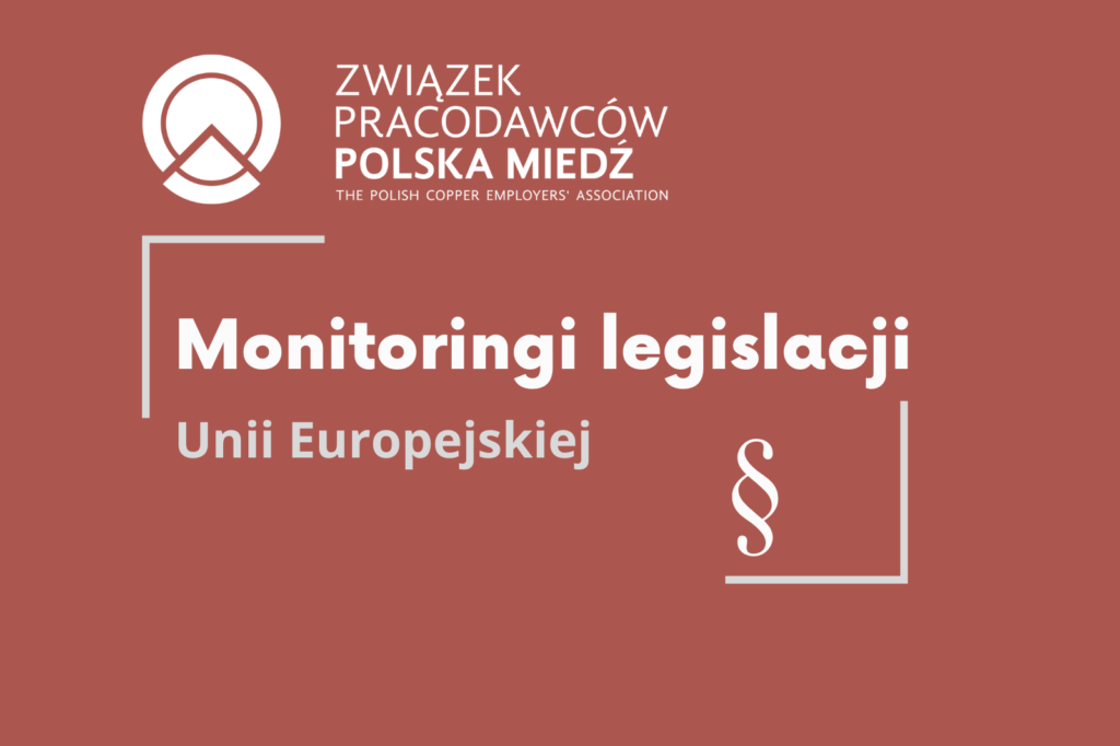Monitoring Legislacji Europejskiej 23 sierpnia 2023r.