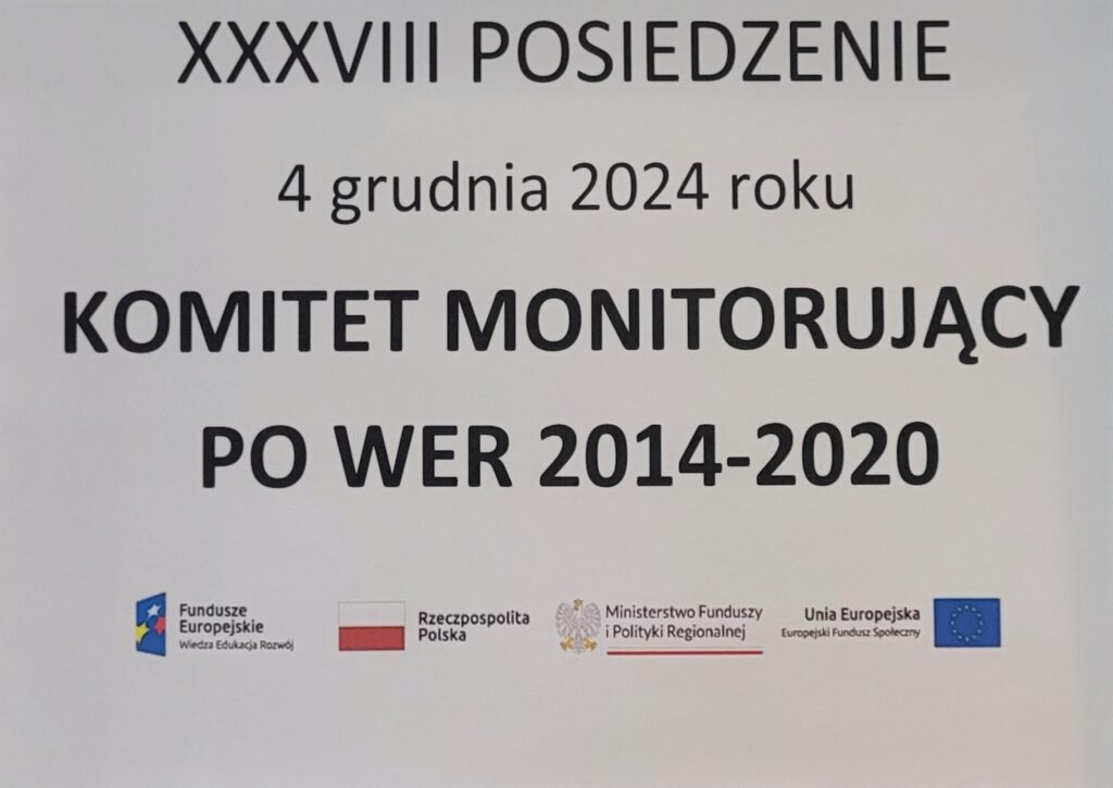 XXXVIII posiedzenie Komitetu Monitorującego Programu Operacyjnego Wiedza Edukacja Rozwój PO WER (4.12.2024, Warszawa, MFIPR) - uroczyste podsumowanie prac Komitetu