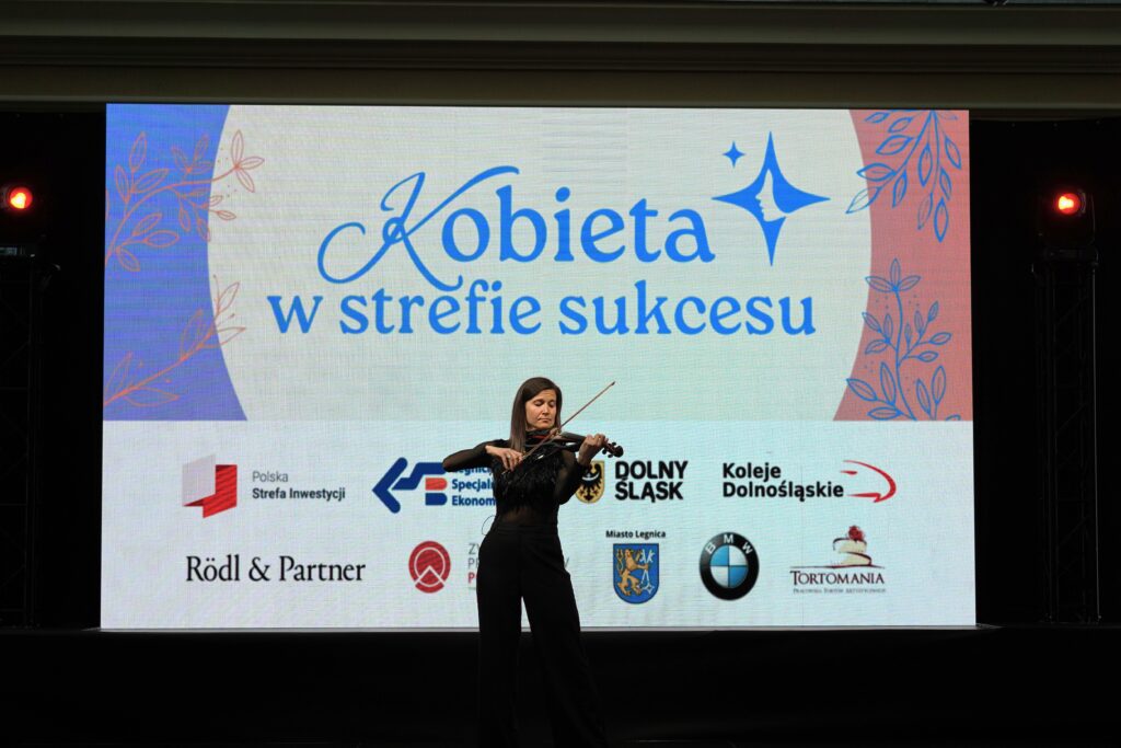 Kobieta w strefie sukcesu